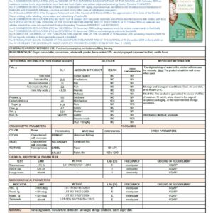 COA czekolada konopna CBD milk 30%